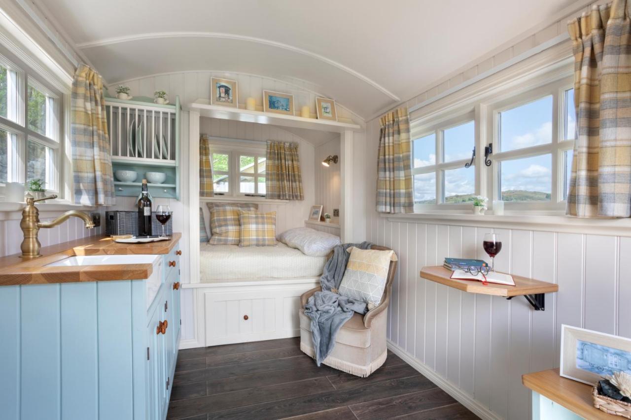 The Heron Shepherds Hut At Lyth Valley Brigsteer 외부 사진